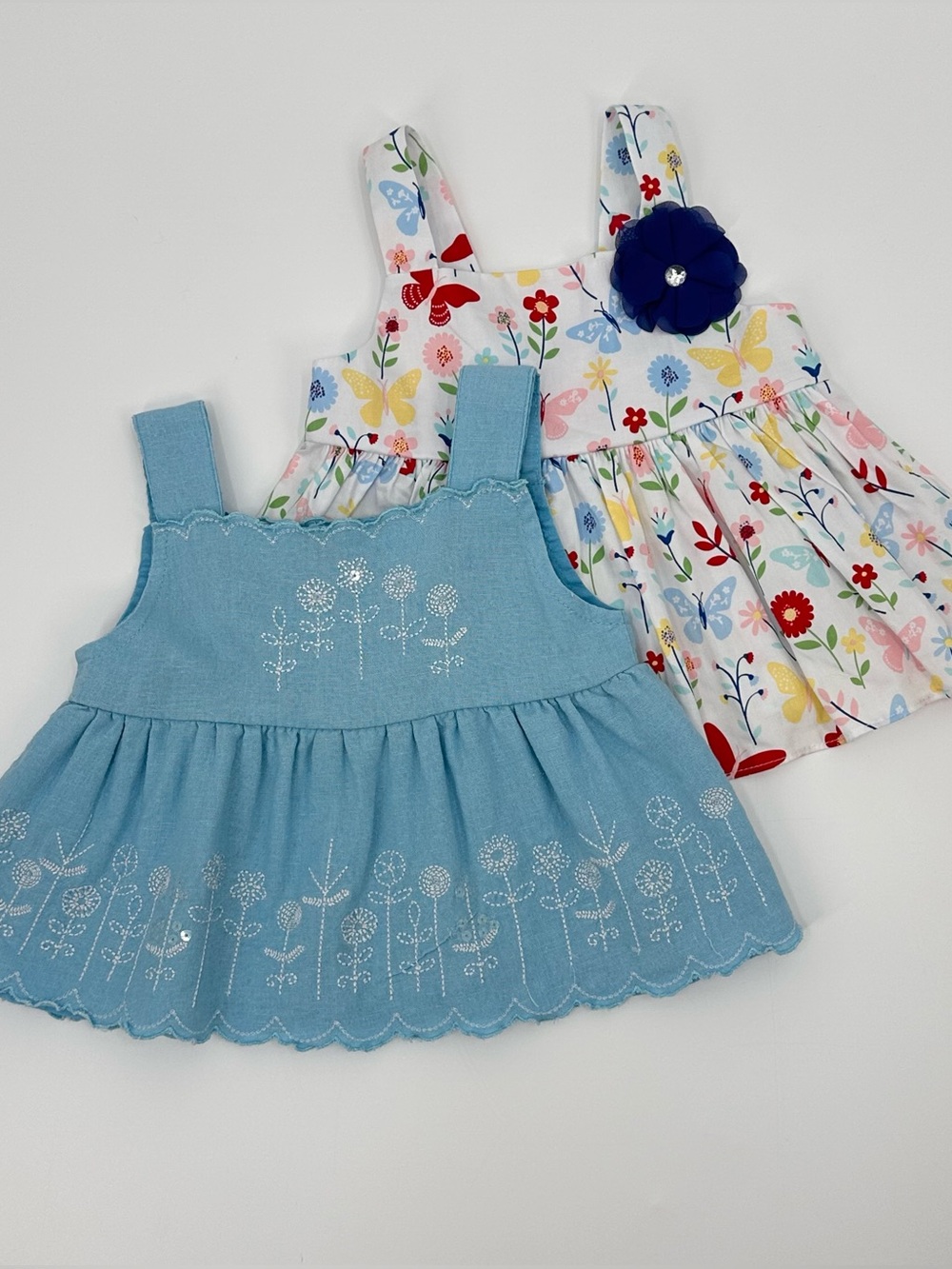 Toddler Girl Peplum Top Summer Bundle Size 18 Months